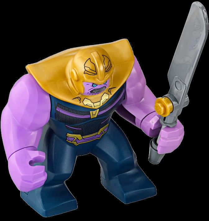 Thanos Figure With Sword