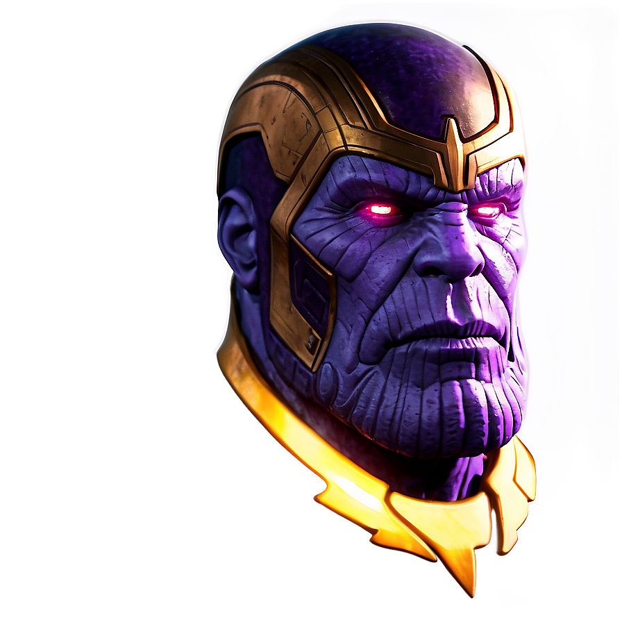 Thanos In Fire Background Png 33