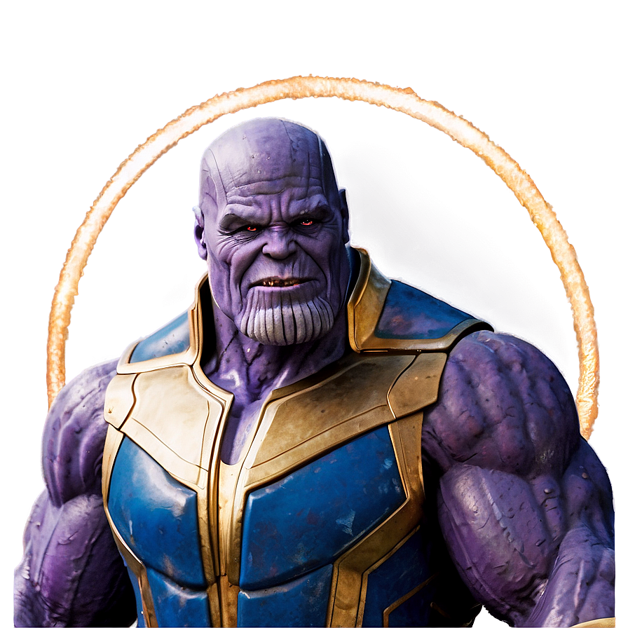 Thanos Mid-fight Scene Png Vdc