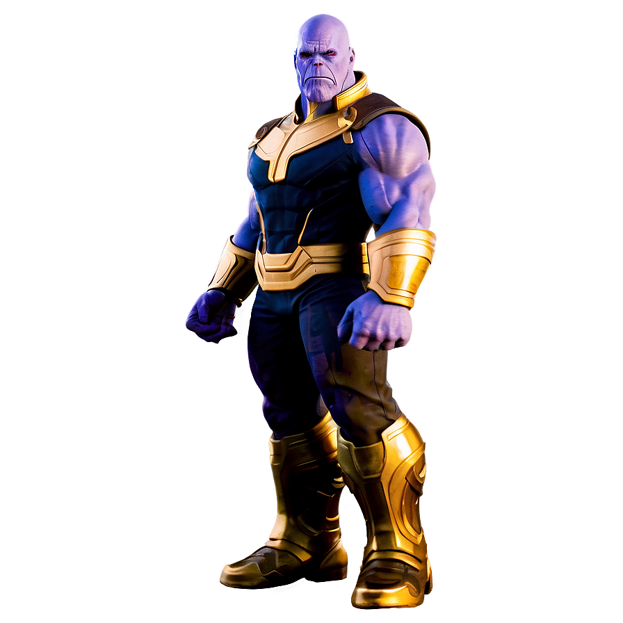 Thanos Powerful Stance Png 05212024
