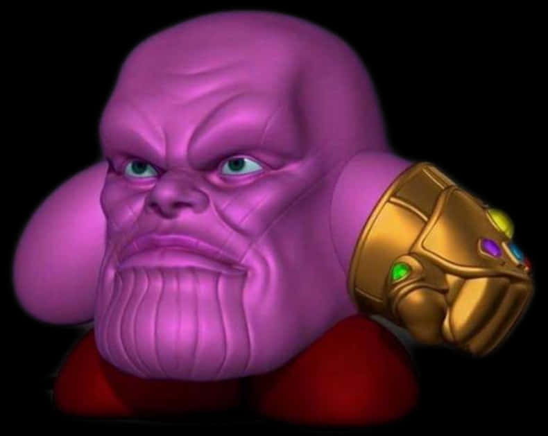 Thanos_with_ Infinity_ Gauntlet_ Cartoon