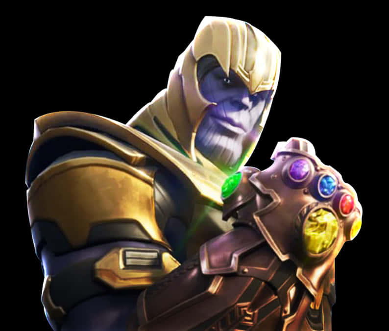 Thanos With Infinity Gauntlet