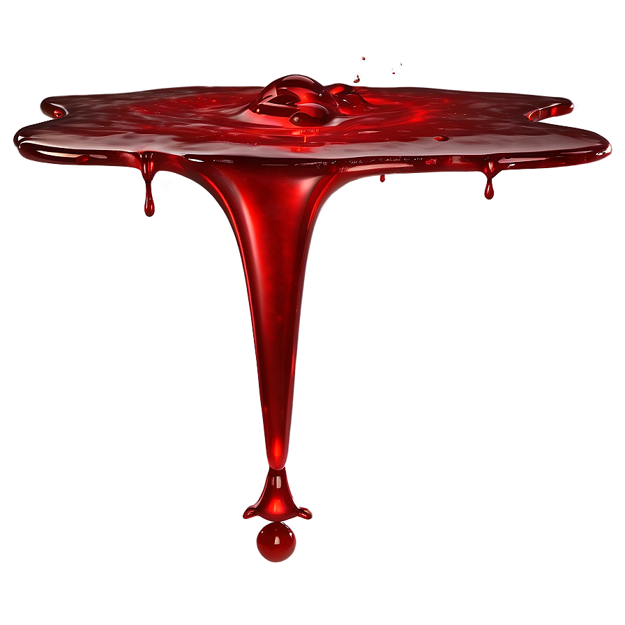 The Crimson Wave: Abstract Blood Png Acb92