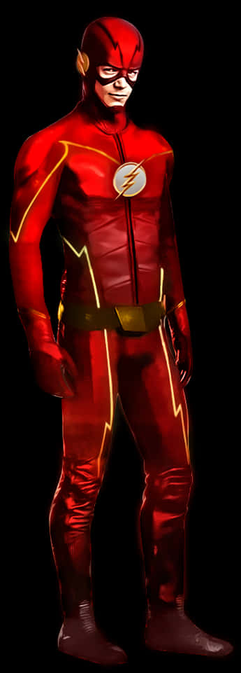 The_ Flash_ Costume_ Portrait