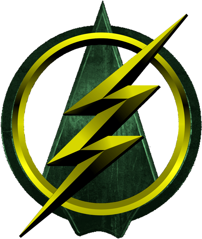 The_ Flash_ Logo_ Green_and_ Yellow