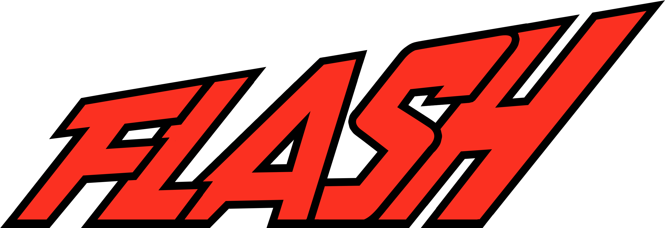 The_ Flash_ Logo_ Red_and_ Black