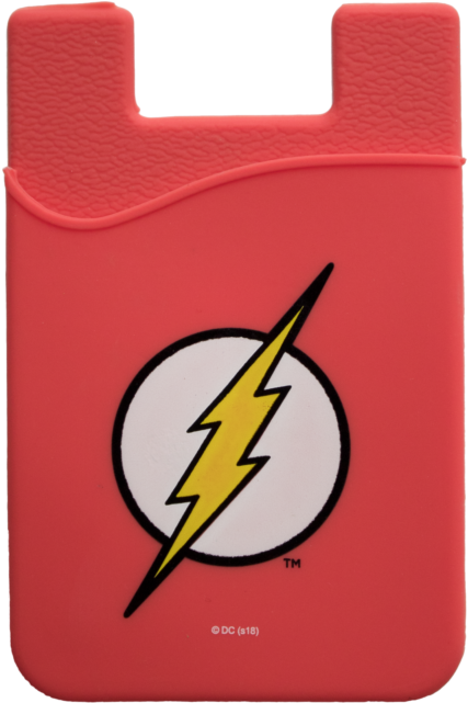 The Flash Logo Silicone Wallet
