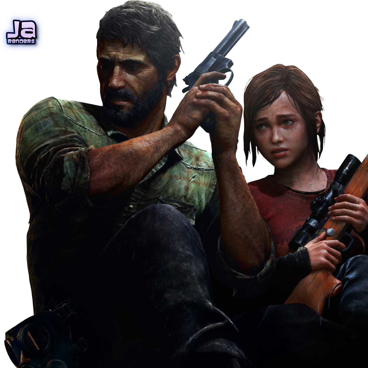 The Lastof Us Joeland Ellie Armed