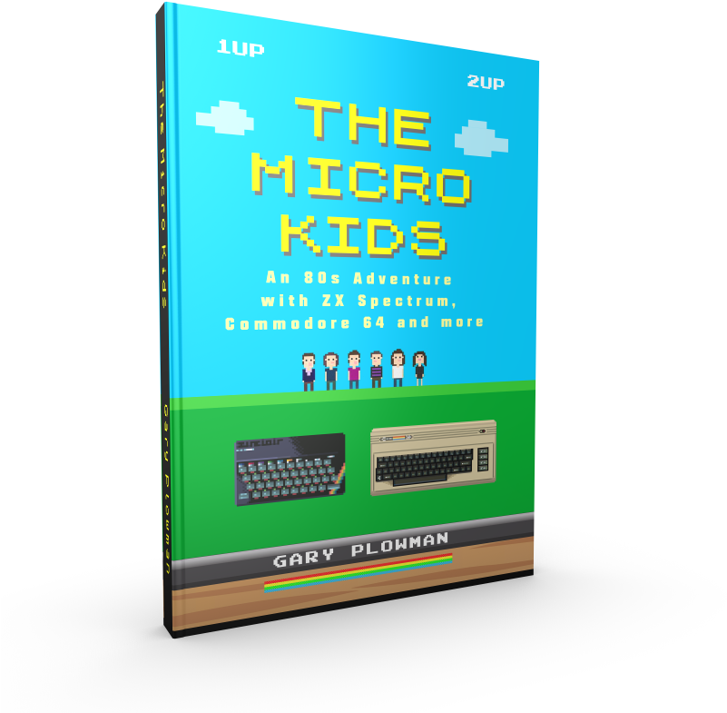 The Micro Kids80s Adventure Book Cover