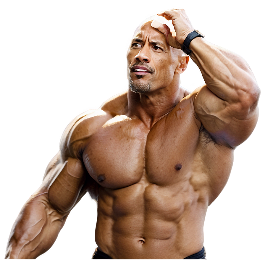 The Rock Bodybuilder Png Dgk