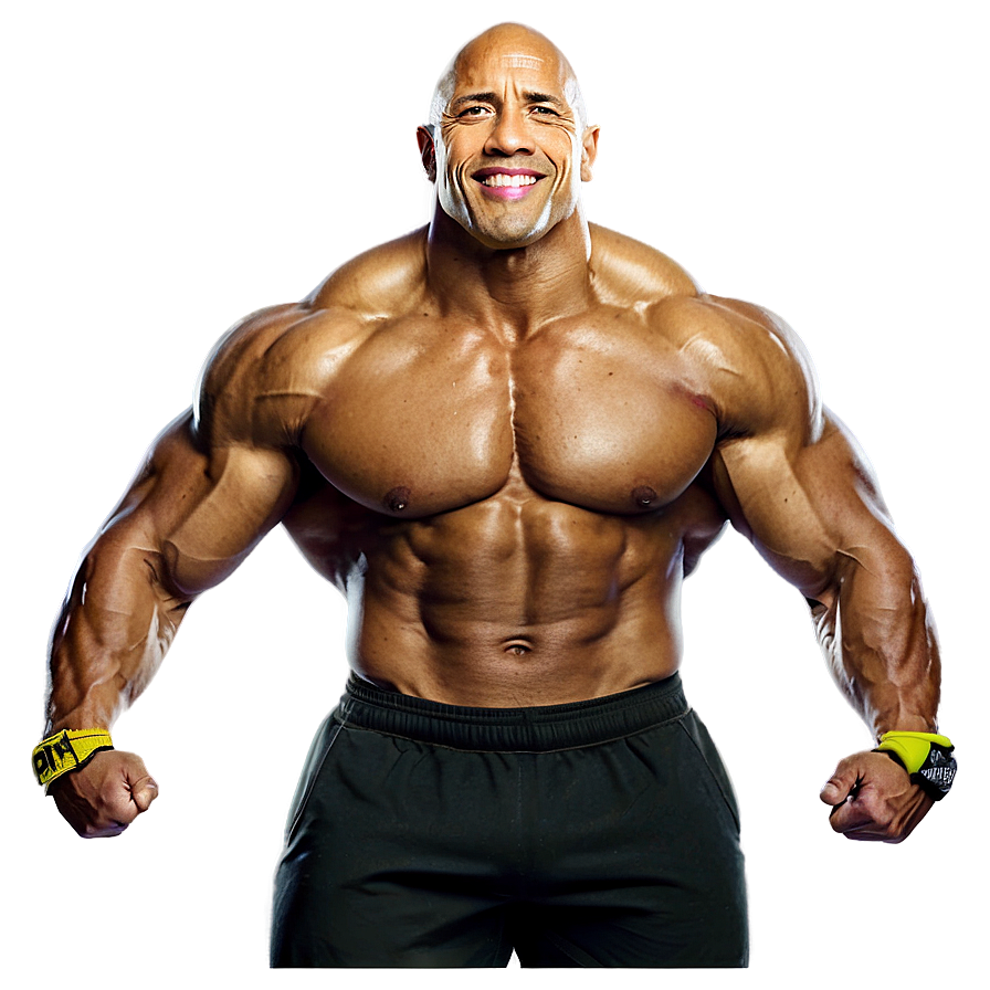 The Rock Bodybuilder Png Xtl59