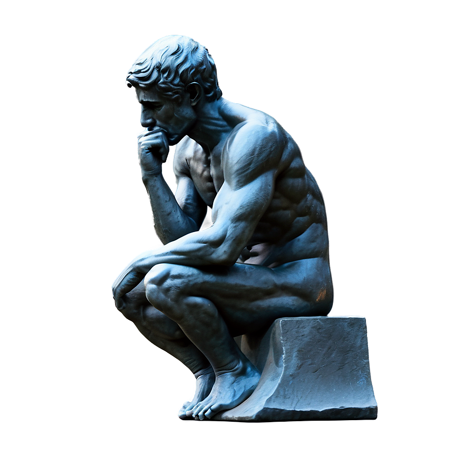 The Thinker As Artistic Inspiration Png 06132024