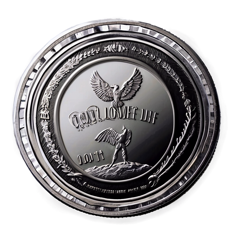 Themed Silver Coin Png Luh92