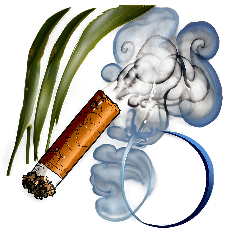 Thick Cigarette Smoke Png 05252024