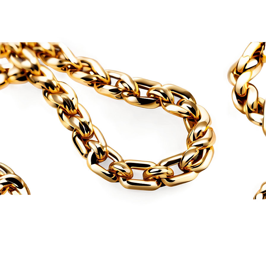 Thick Gold Chain Png 05042024