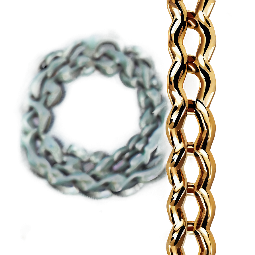 Thick Gold Chain Png 05042024