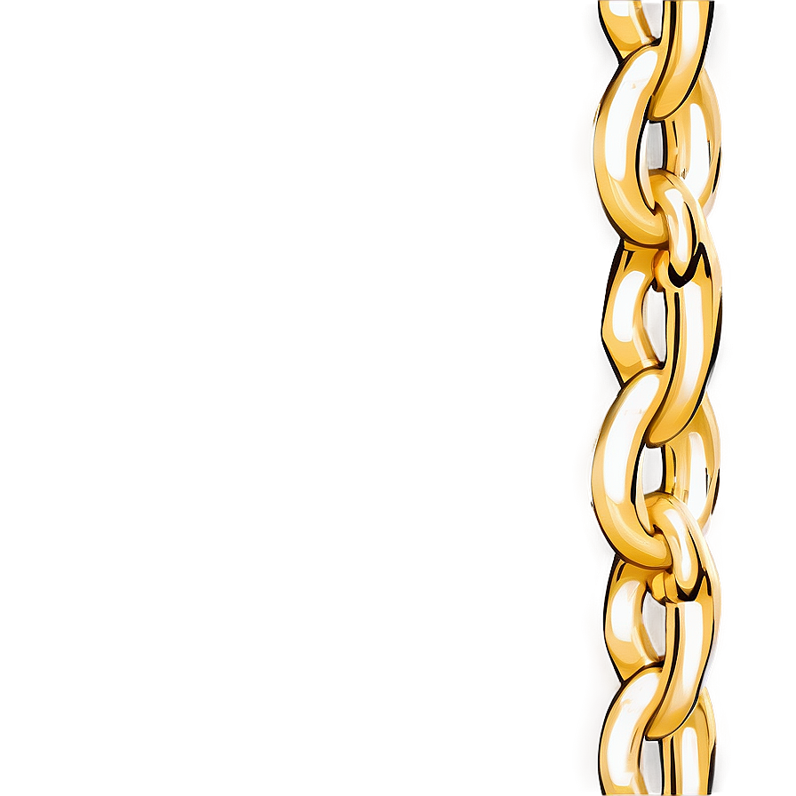 Thick Gold Chain Png Tju