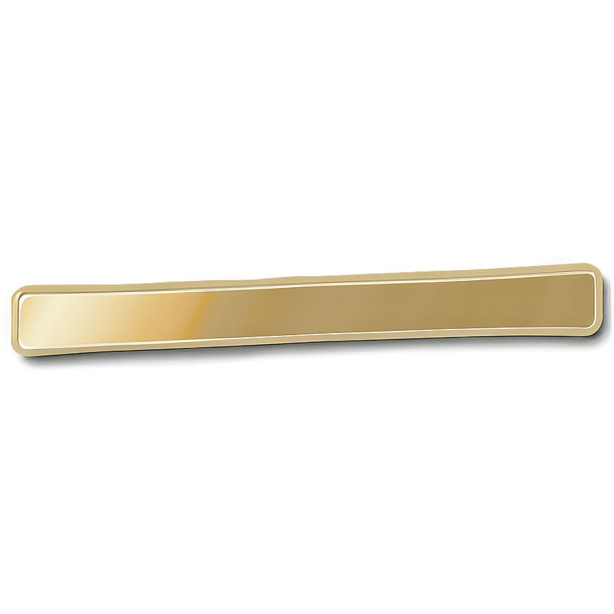 Thin Gold Trim Line Png Ubm