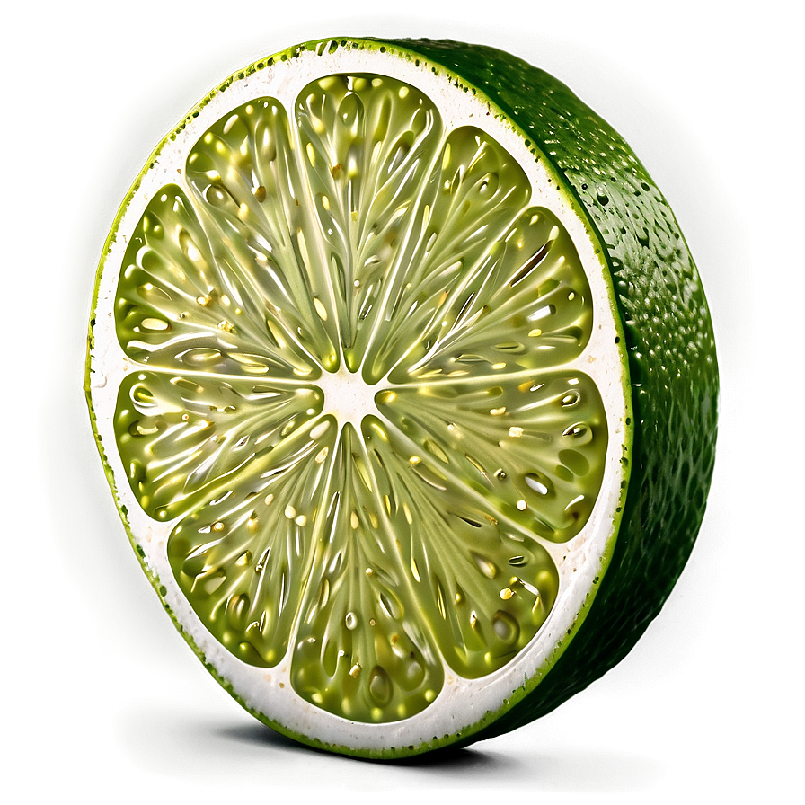 Thin Lime Slice Png Iwv