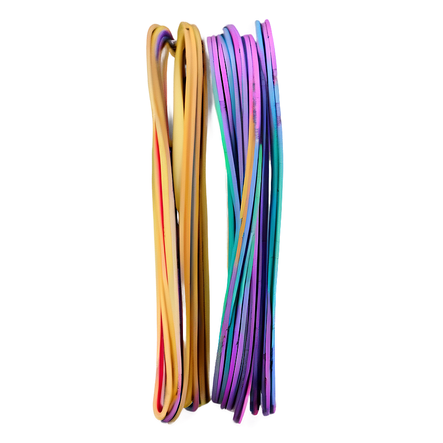 Thin Rubber Bands Png Okv35