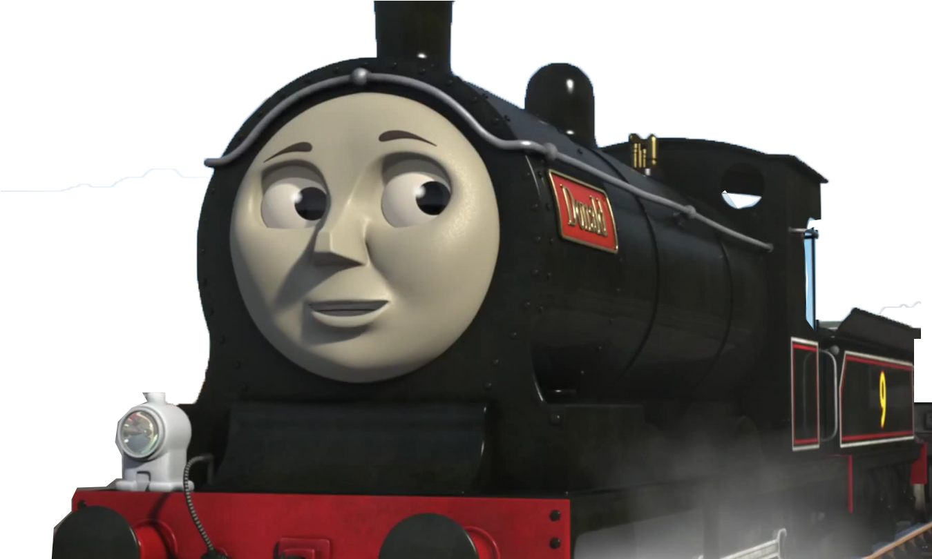 Thomas Friends Black Engine Douglas Number9