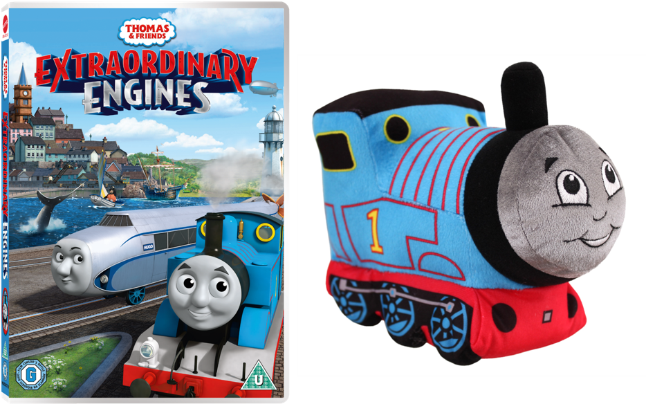Thomasand Friends Extraordinary Engines D V Dand Plush Toy