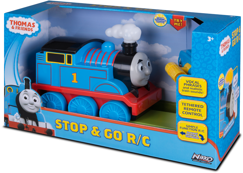 Thomasand Friends R C Train Toy Packaging