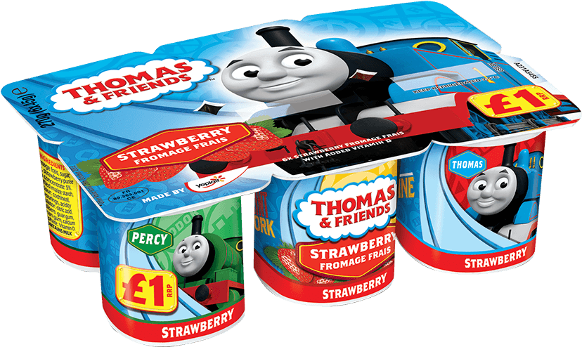 Thomasand Friends Strawberry Yogurt Pack