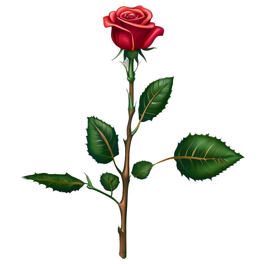 Thorny Rose Stem Png Ixu1