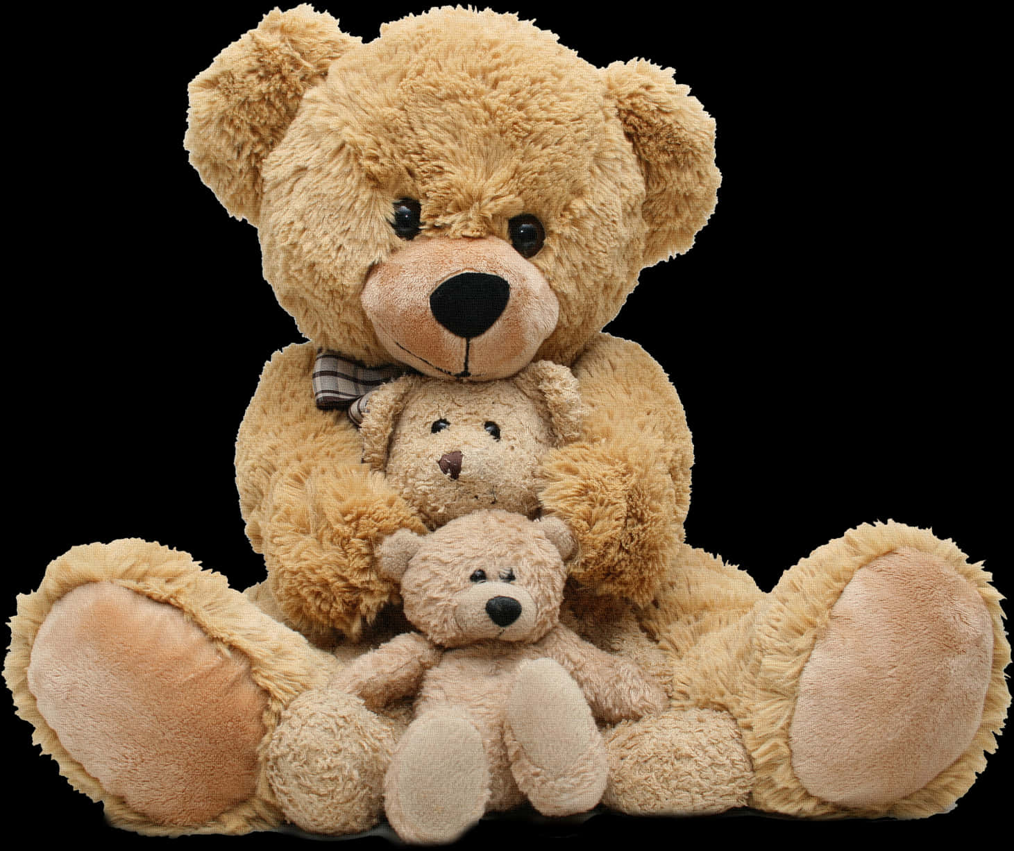 Three_ Teddy_ Bears_ Family_ Portrait