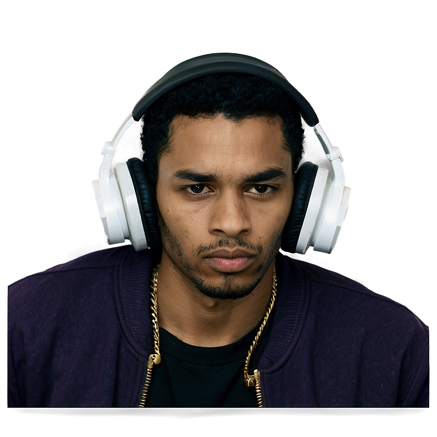 Thug With Headphones Png Exw