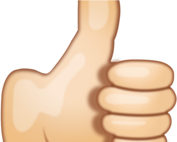 Thumbs Up Emoji Graphic