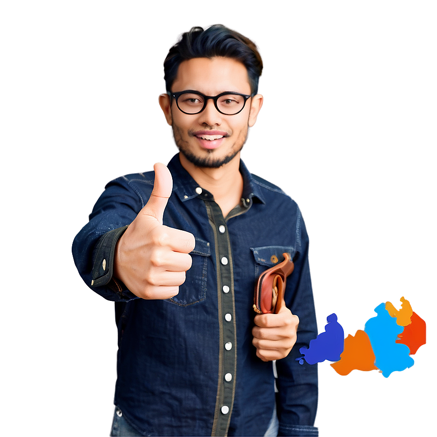 Thumbs Up Sign Illustration Png 05042024