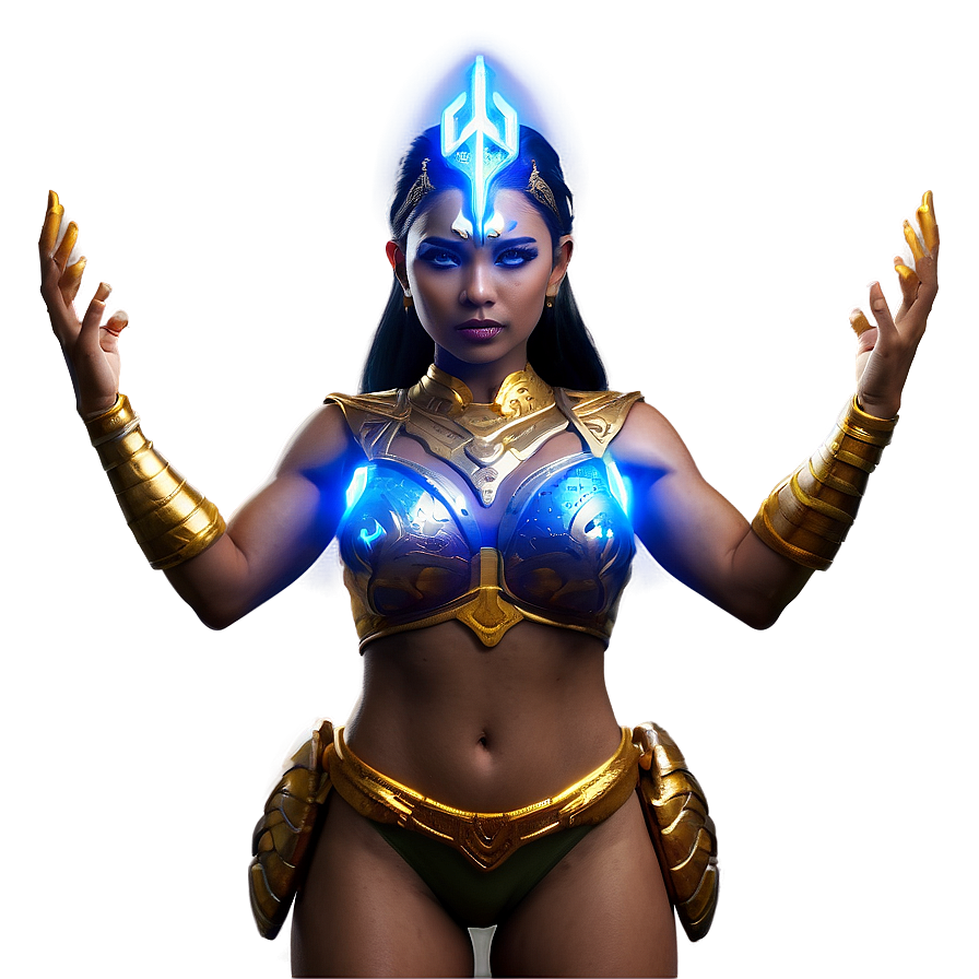 Thunder Goddess Power Png Tpc