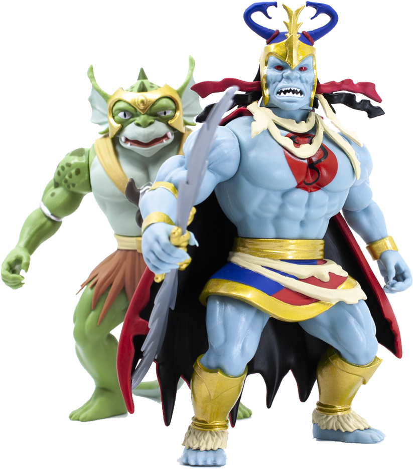 Thundercats Mumm Raand Slithe Action Figures