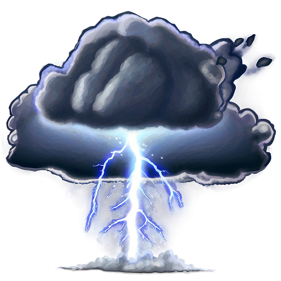 Thunderstorm Blast Png 06252024