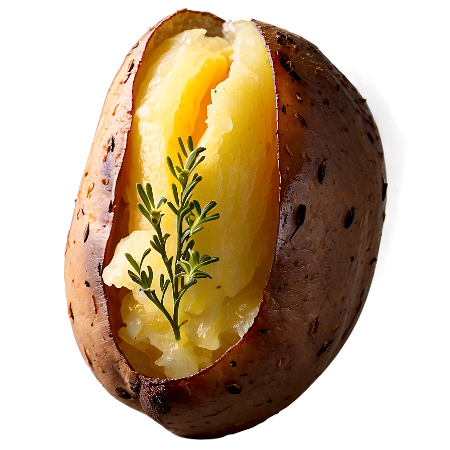 Thyme Baked Potato Png Jwn14