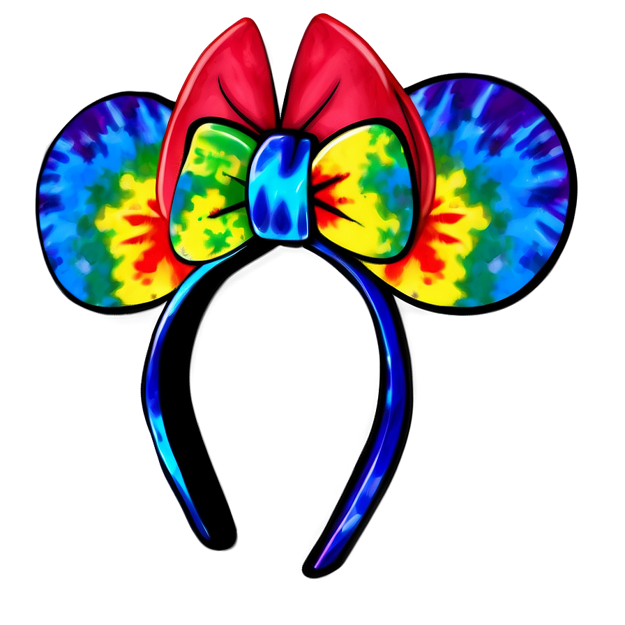 Tie-dye Disney Ears Png 58