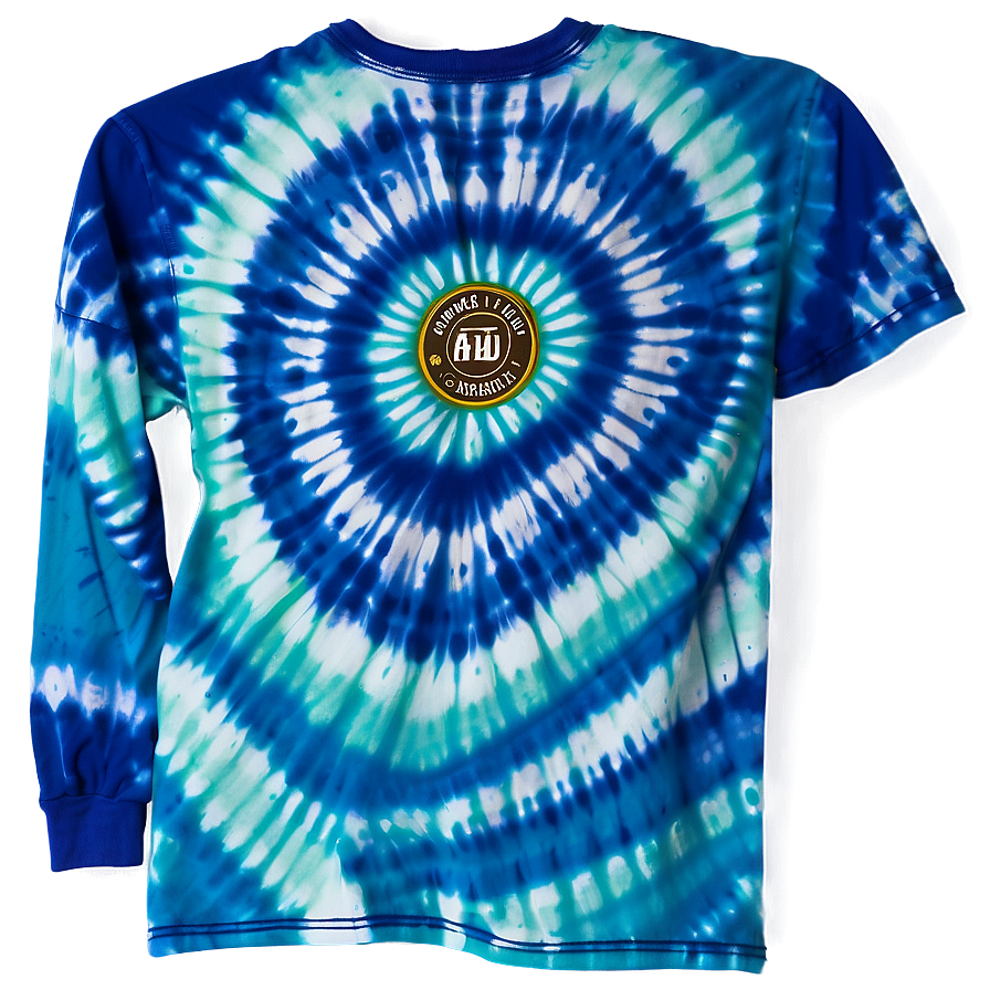 Tie Dye Shirt With Logo Png Bma