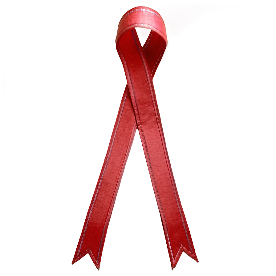 Tied Red Ribbon Knot Png Xja72