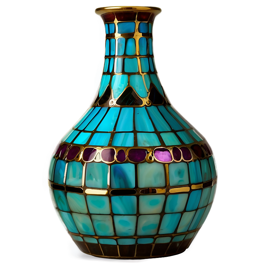 Tiffany Glass Vase Png 06242024