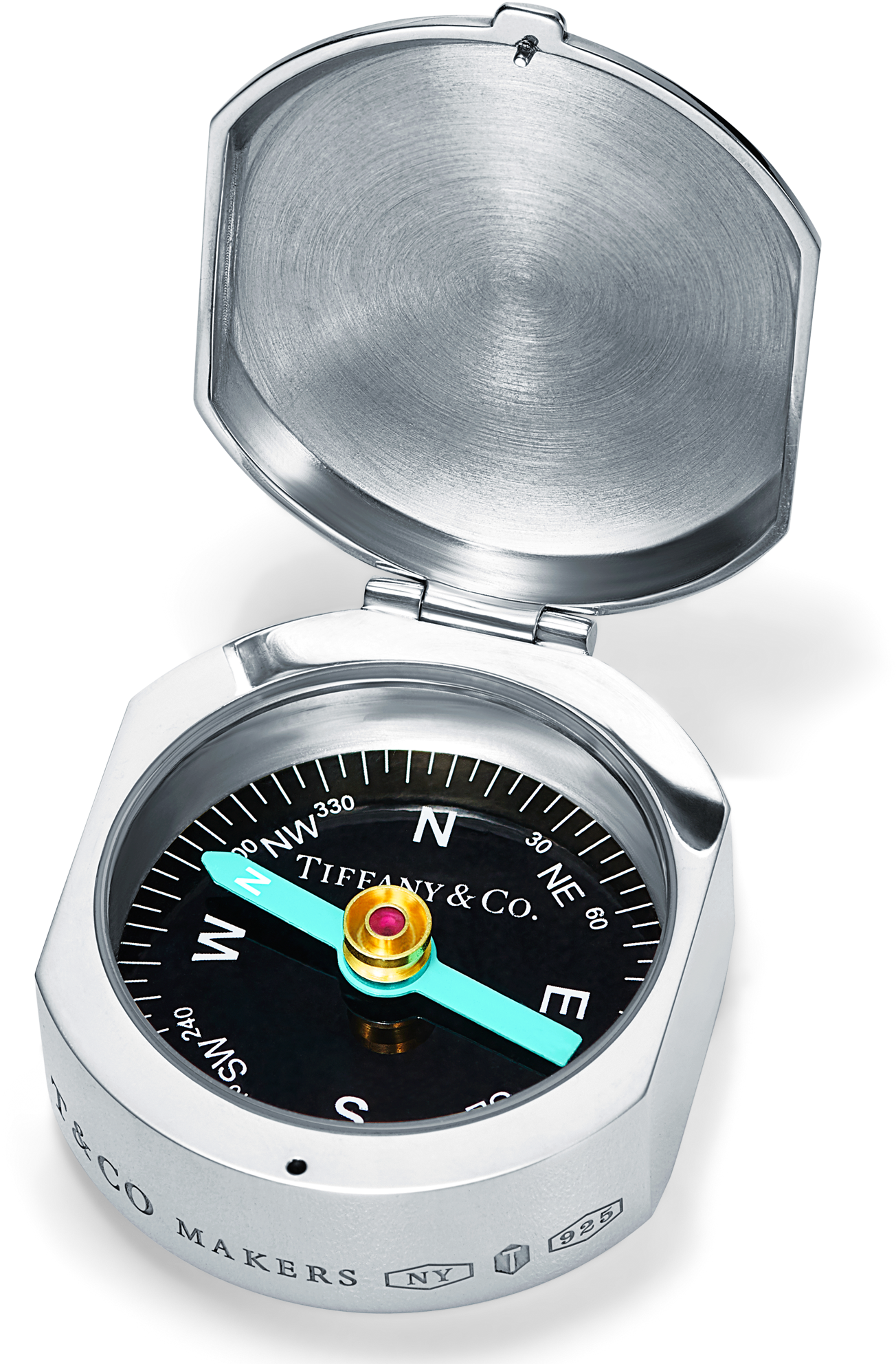 Tiffany Silver Compass