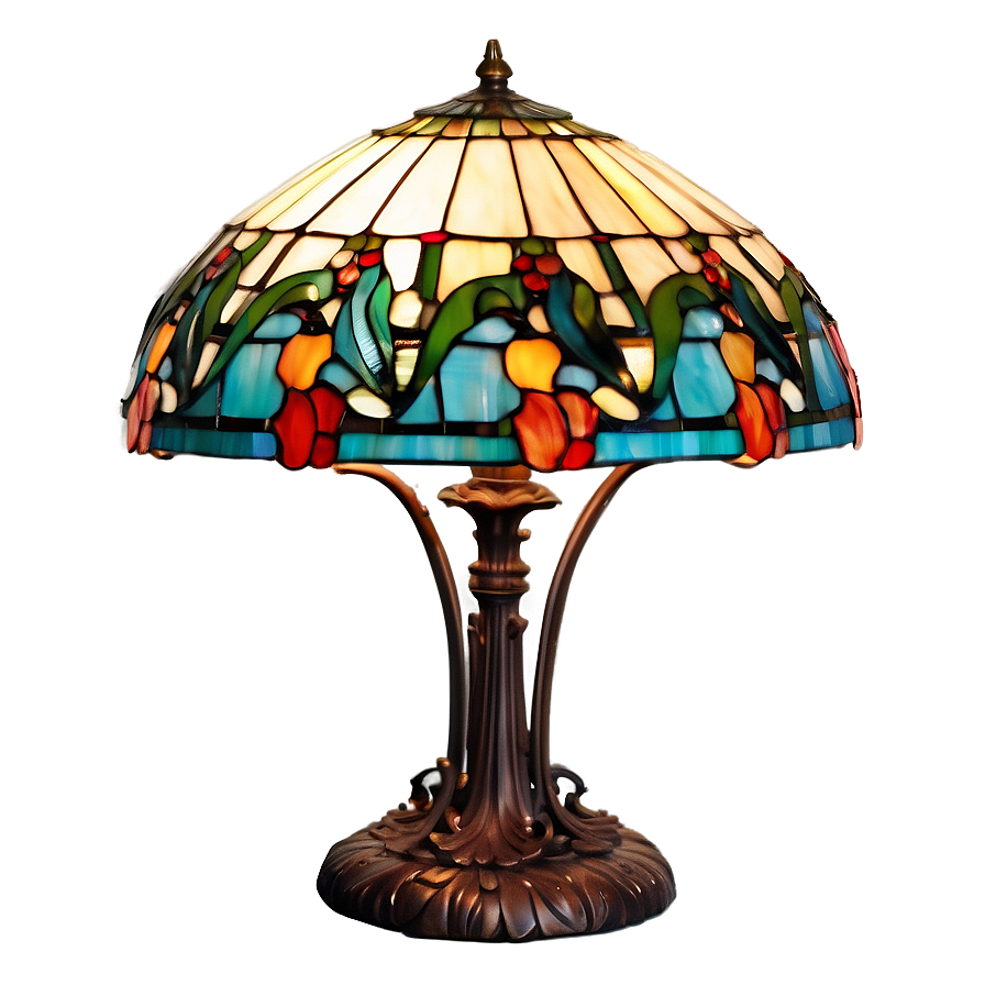 Tiffany Style Table Lamp Png Sjn22