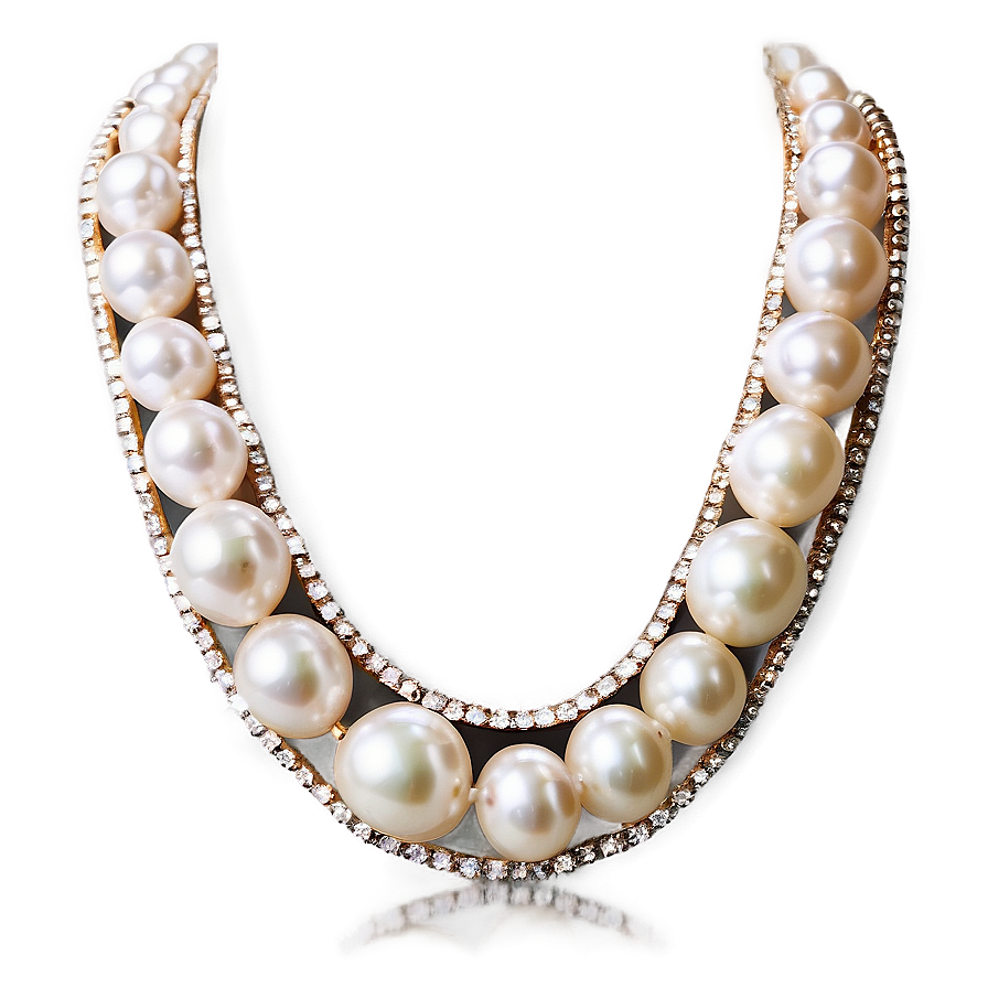 Tiffany Ziegfeld Collection Pearl Necklace Png Pwh39