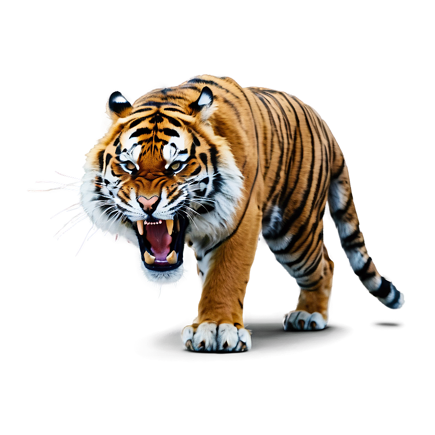 Tiger Full Of Anger Png Tab47