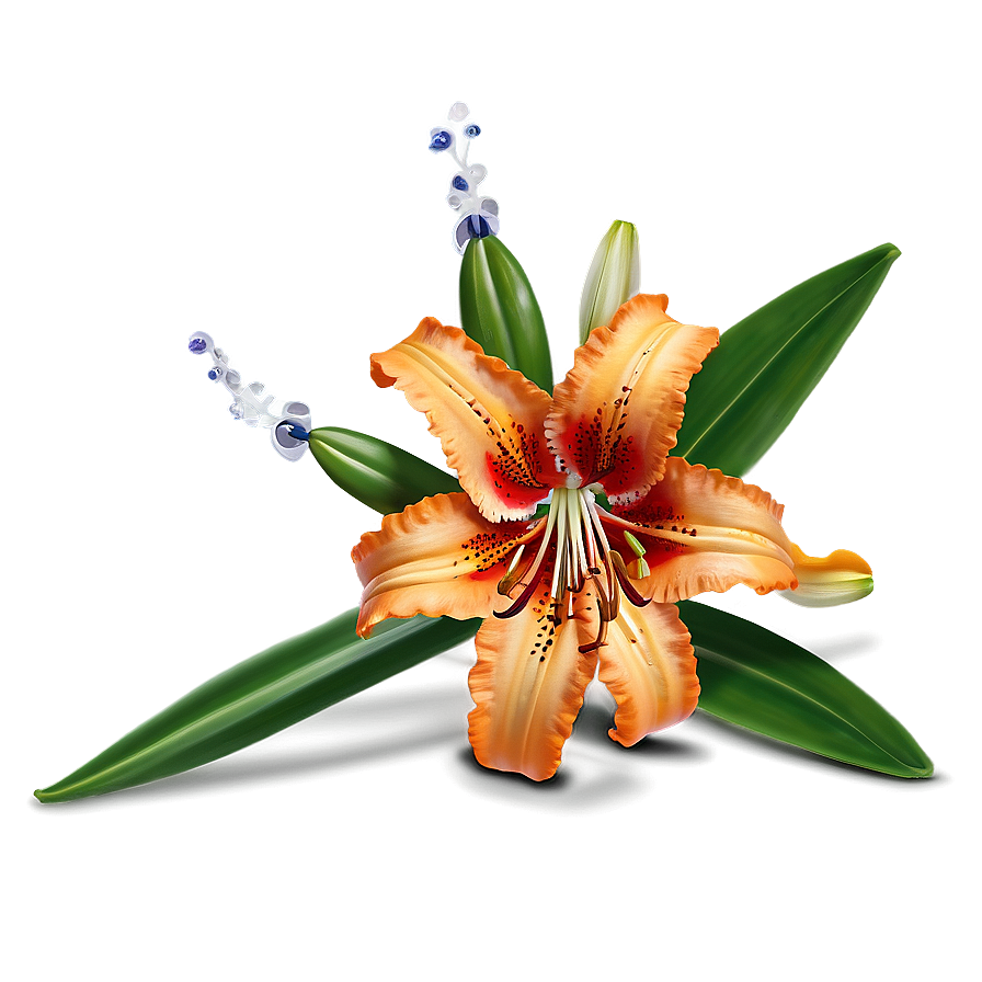 Tiger Lily Flower Png 06272024