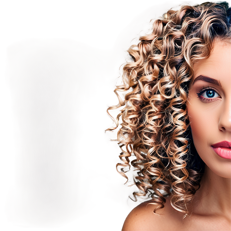 Tight Curls Perm Png Lep85