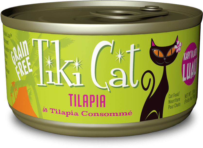 Tiki Cat Tilapia Cat Food Can