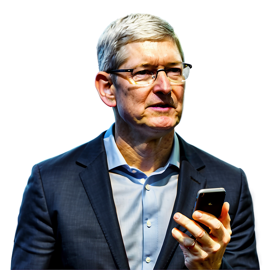 Tim Cook Technology Visionary Png 06252024