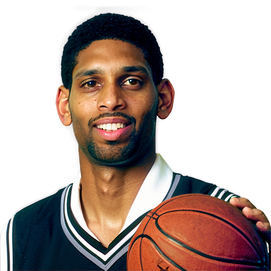 Tim Duncan College Days Png Mbg